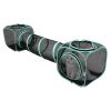 Cat Toys, Outdoor 2-Way Mesh Pop-Open Cat Tunnel, Multi-Color, O/S