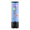 VEVOR Sensory Bubble Tube Lamp, 16 Color Changing Light Effects, Water Fish Lamp with Built-in Bluetooth Speaker & White Noise, Fake Aquarium Tank Ni