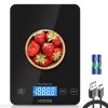 KOIOS Food Scale, 33lb/15kg Digital Kitchen Scale Grams and Ounces for Cooking Baking, 1g/0.1oz Precise Graduation, Type-C Charging, Tare Function, A
