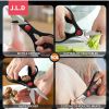 Heavy Duty Multi-Purpose Kitchen Scissors, Food Scissors, Sharp Scissors with Nutcrackers, Bottle Opener, Can Opener, Vegetable Cutting Scissors, Cho