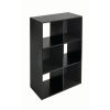 11" 6-Cube Storage Organizer, Black